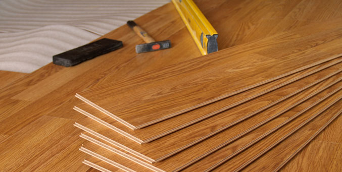Installation of laminate, wood and hardwood floors